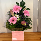 Pink Gerbra Box - Today's Fresh Flowers