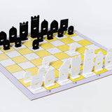 3 in 1 Game Set - Chess, Checkers & Snakes & Ladders